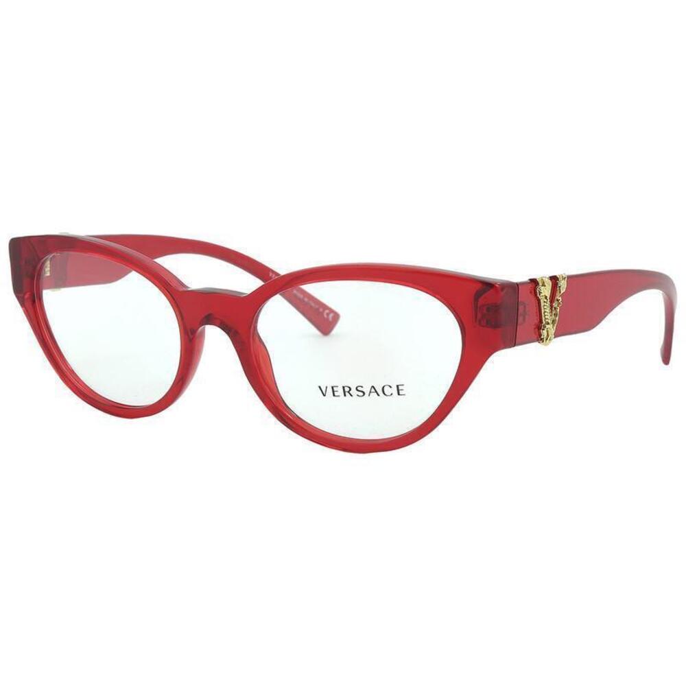 NWT Versace 0VE3282-5280-51 Red 51mm Glasses